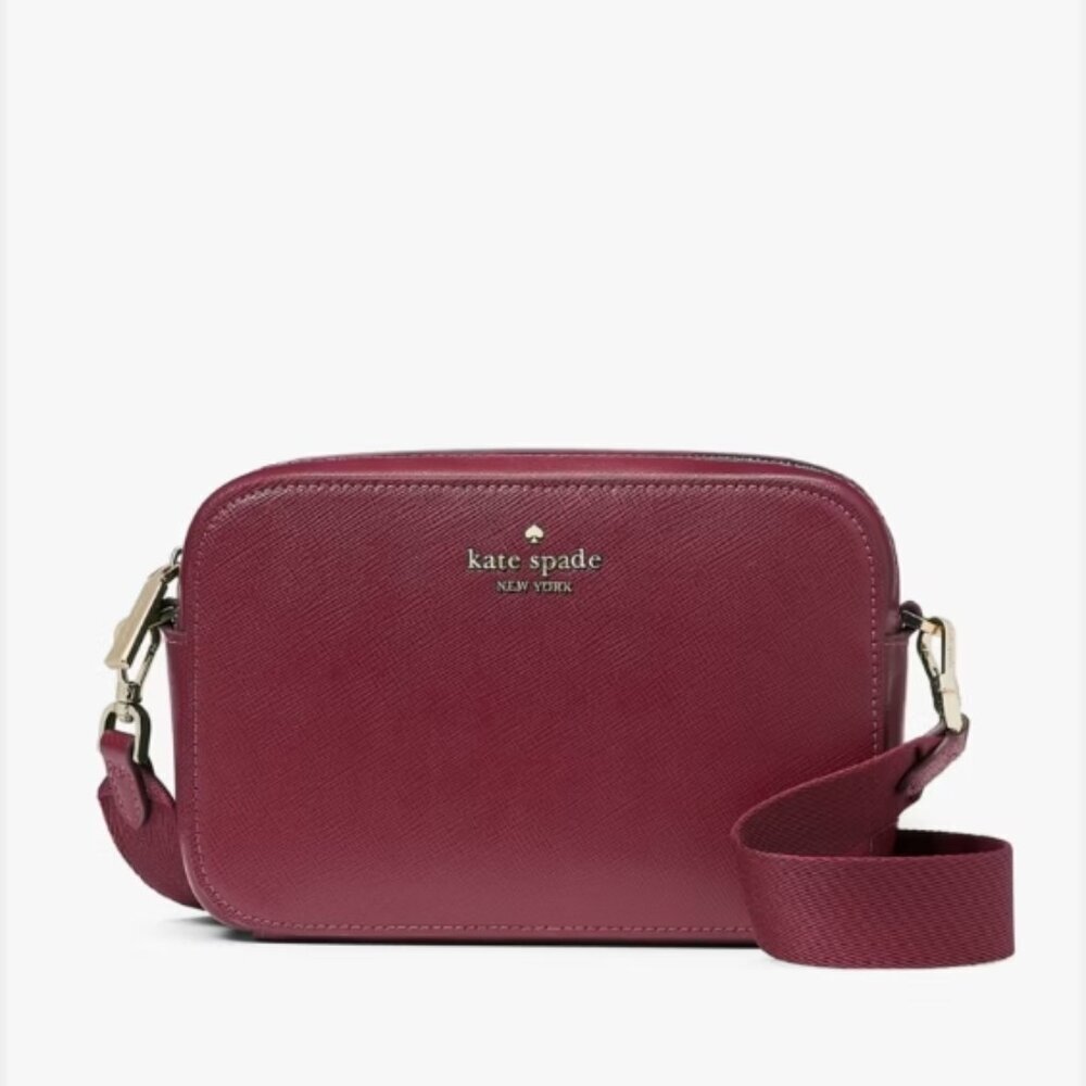 Kate Spade Madison Camera Bag Blackberry Preserves NWT